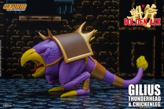 Gilius Thunderhead & Chicken Leg Storm Collectible