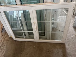 Ventanas de aluminio blancas