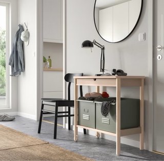 Carrito auxiliar madera Ikea RONNINGE