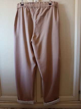 Pantaloni misto lino Hybrid beige