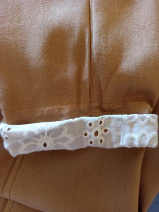 Pantaloni misto lino Hybrid beige