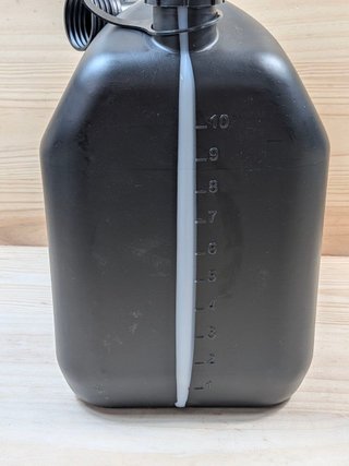Bidón Tayg 10L Homologado Negro Combustible