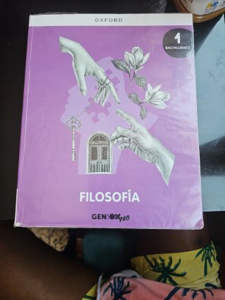 Filosofía 1º Bachillerato. Libro del estudiante...