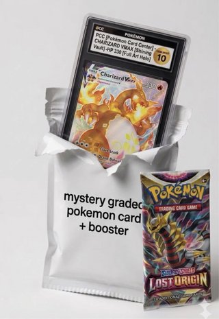 2 Mystery Carta Pokémon + Sobre