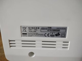 Máquina de coser SINGER Brilliance 6180