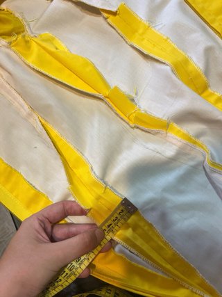 Traje Flamenca Amarillo Volantitos