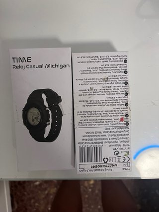 Reloj TIME Casual Michigan Negro