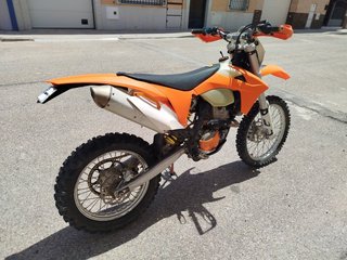 KTM EXCF 350 Enduro 2012 Naranja