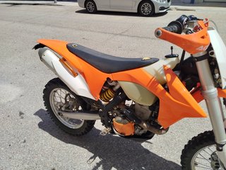 KTM EXCF 350 Enduro 2012 Naranja