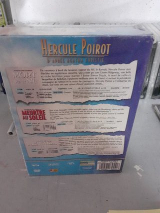 Hércules Poirot 3 DVDs precintados