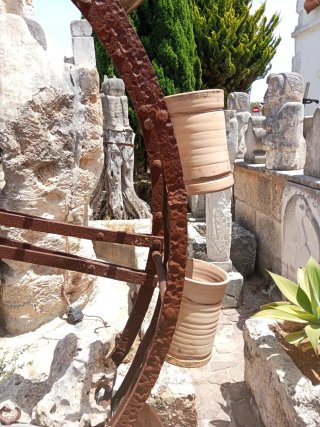 Noria de tiro de pozo menorquina