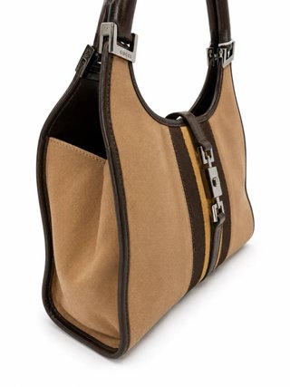 Borsa Gucci Jackie 2000 Beige/Marrone