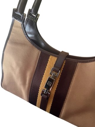 Borsa Gucci Jackie 2000 Beige/Marrone