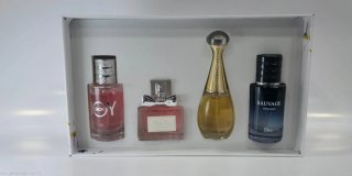 Pack 4 Perfumes Dior: Joy, Miss Dior, J'adore, Sau