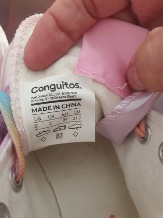 Playeros bota niña Conguitos Talla 34