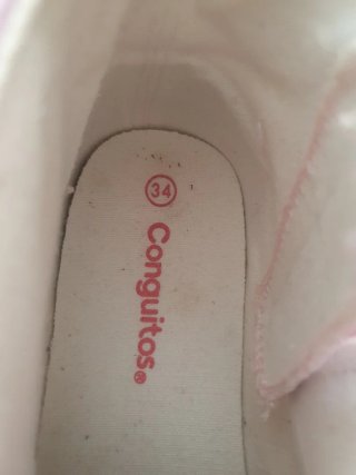 Playeros bota niña Conguitos Talla 34