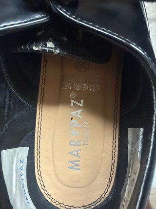 Zapatos Marypaz Negros Cordones