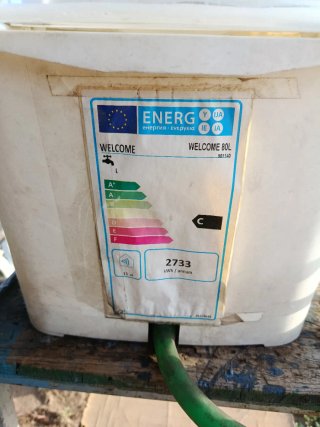 Mini lavadora WELCOME 80L