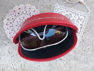 Occhiali da sole Emporio Armani bianchi