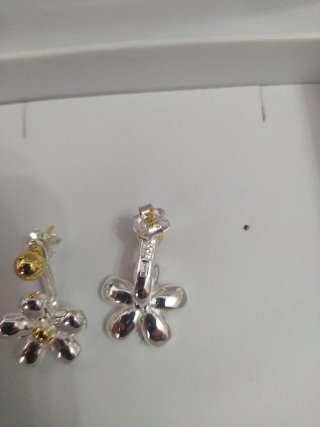 Pendientes Tous Flor Plata y Oro Sólo envío impost