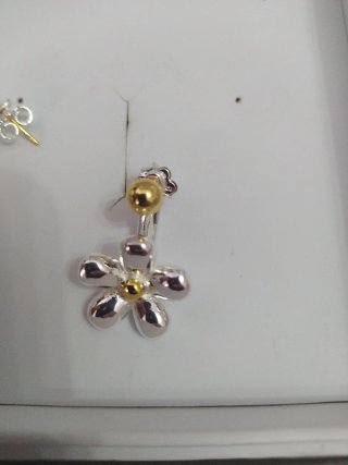 Pendientes Tous Flor Plata y Oro Sólo envío impost