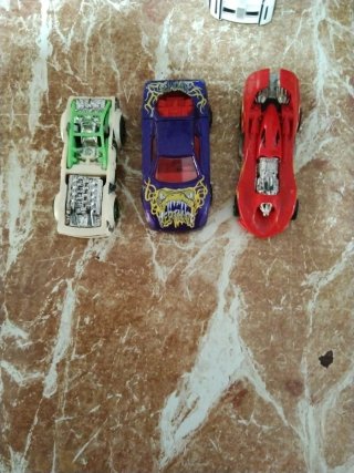 Lote 5 Coches de Juguete