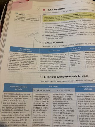 Economía 1.o Bachillerato