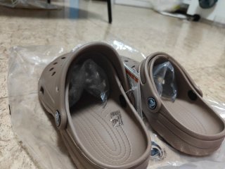 Crocs Marrones Talla 38