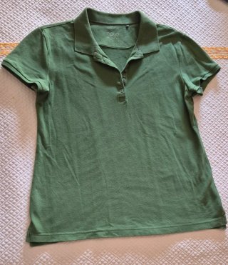 Lote 2 Polos Talla XL Verde y Celeste