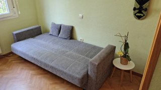Sofá cama NORA con arcón