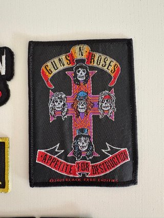 Pack 4 Parches Rock