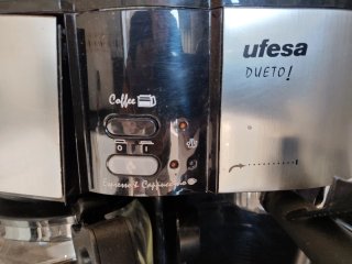 Cafetera Ufesa Dueto Dual System