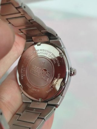 orologio sector vetro zaffiro movimento svizzero