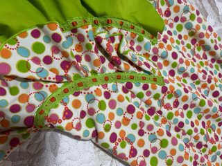 Vestido Flamenca Lunares Colores Talla Única