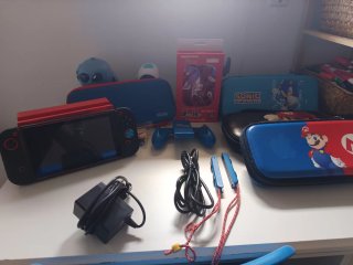Nintendo Switch Edición Mario + Accesorios