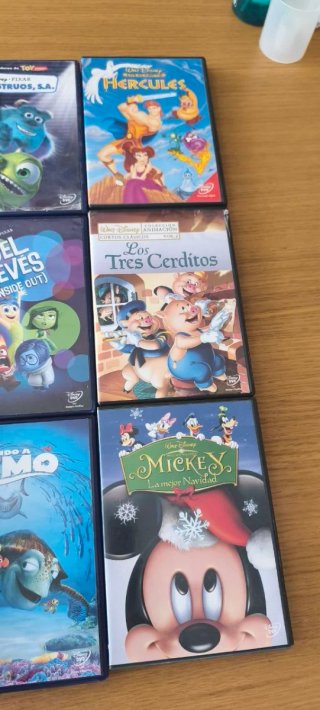 Lote 14 DVD Disney Películas Animadas