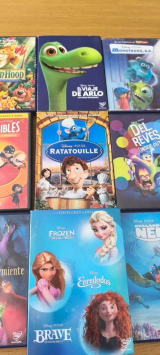 Lote 14 DVD Disney Películas Animadas