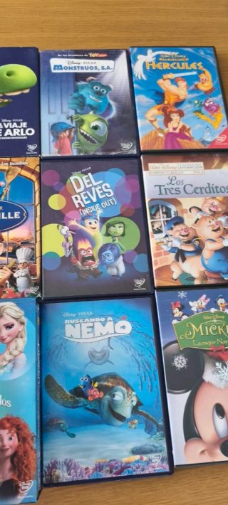 Lote 14 DVD Disney Películas Animadas