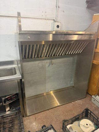 Campana extractora de cocina industrial