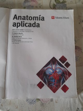 Libro anatomia aplicada 1° bachillerato salud