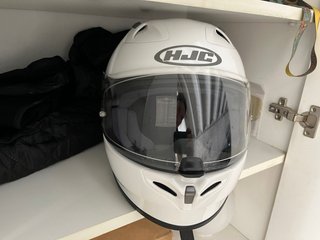 Casco de moto HJC FG-17 con funda original. TS 56