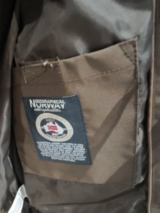 Abrigo Geographical Norway Marrón
