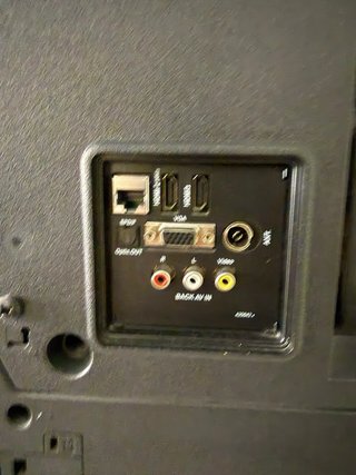 Televisor Selecline Negro/Plateado