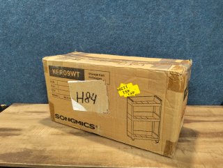Carrito Cocina 3 Estantes 17 cm SONGMICS KFR09WT