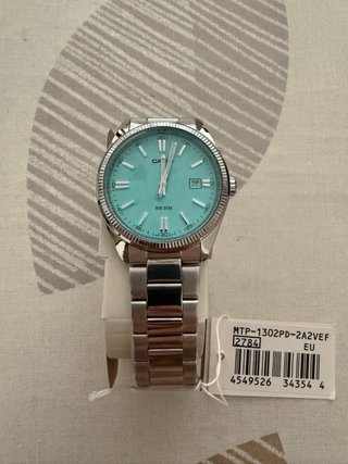 Casio MTP-1302PD-2A2VEF Tiffany - Nuevo - FullSet