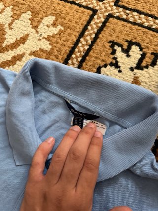 Polo Gant Azzurro Taglia XXL