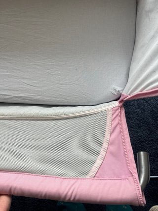 Cuna colecho Chicco rosa