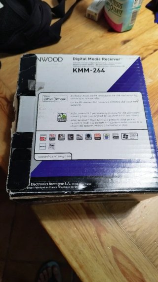 Kenwood KMM-264 Receptor Multimedia Digital