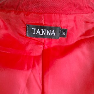 Blazer rojo estilo vintage