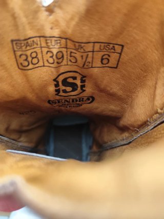 Botas Sendra Marrones Talla 39